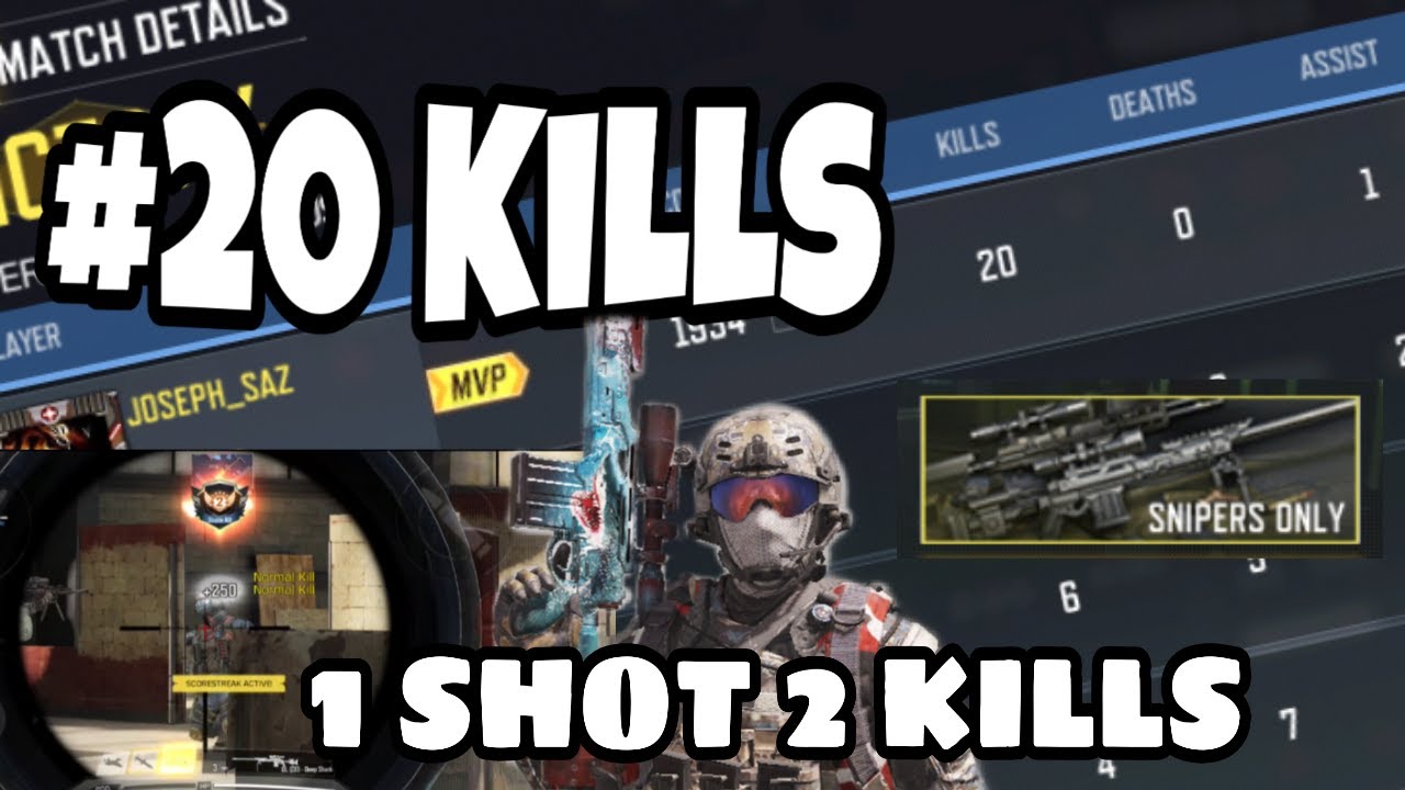 Call of Duty Mobile 1Shot 2Kills