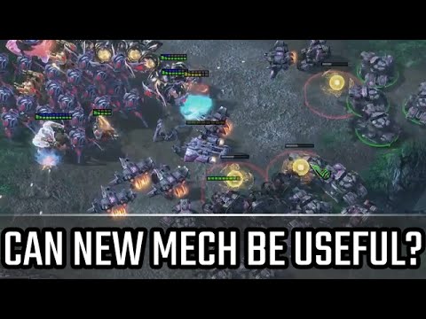Can new mech be useful? l New changes test map l StarCraft 2: Legacy of the Void Ladder l Crank