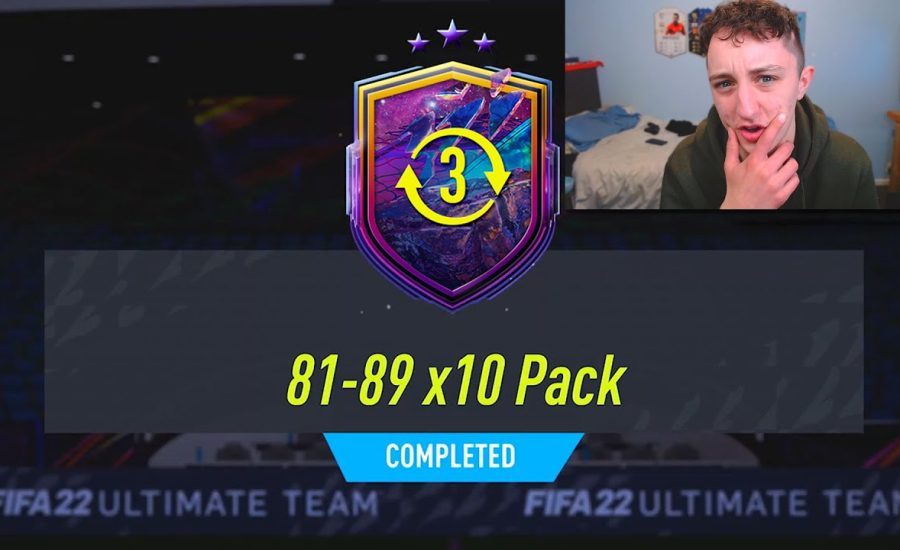 Can you pack Icons in the 81-89 x10 pack?