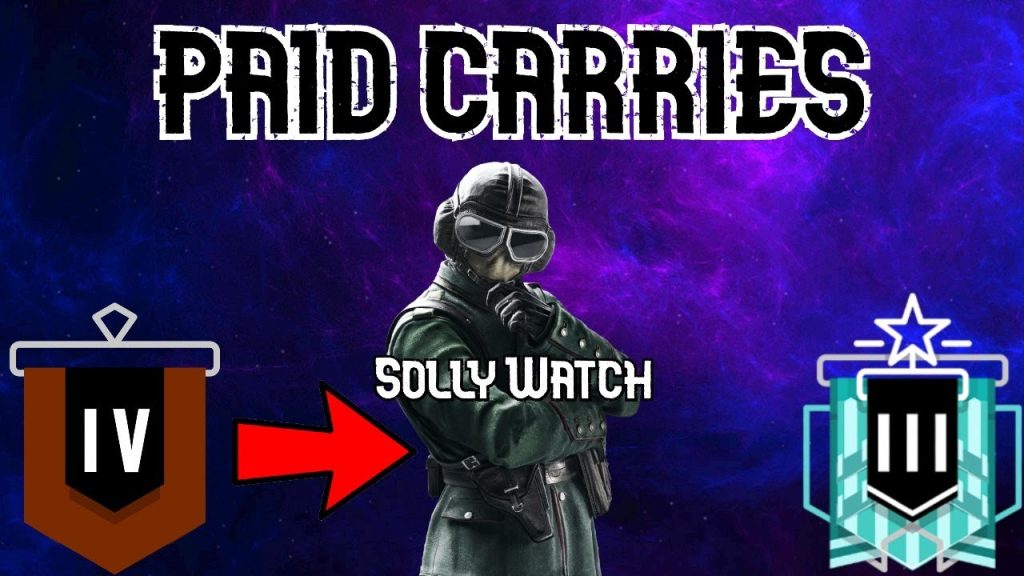 Carrying A Bronze (Solly Watch) To High Plat 3 On Fiverr | Rainbow Six Siege