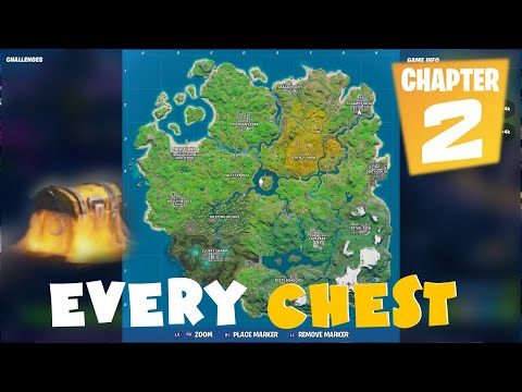 (Chapter 2) EVERY POI Chest Location in Fortnite Battle Royale Season 1