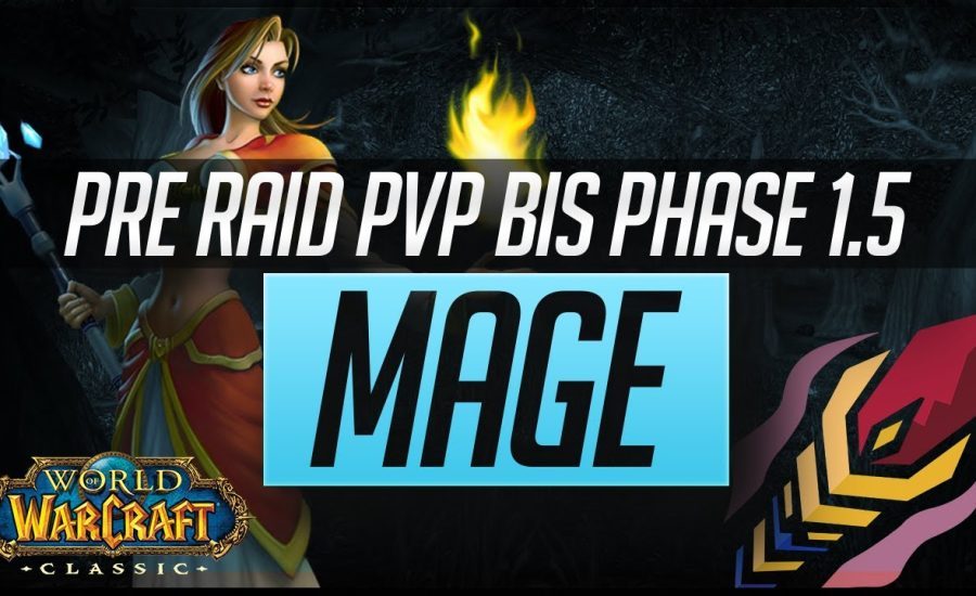 Classic WoW Mage Pre Raid PvP BiS Gear | Phase 1.5 (Dire Maul)