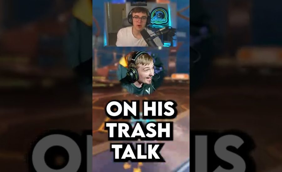 Comm Reveals the TRUTH About His TRASH TALK...ROCKET LEAGUE