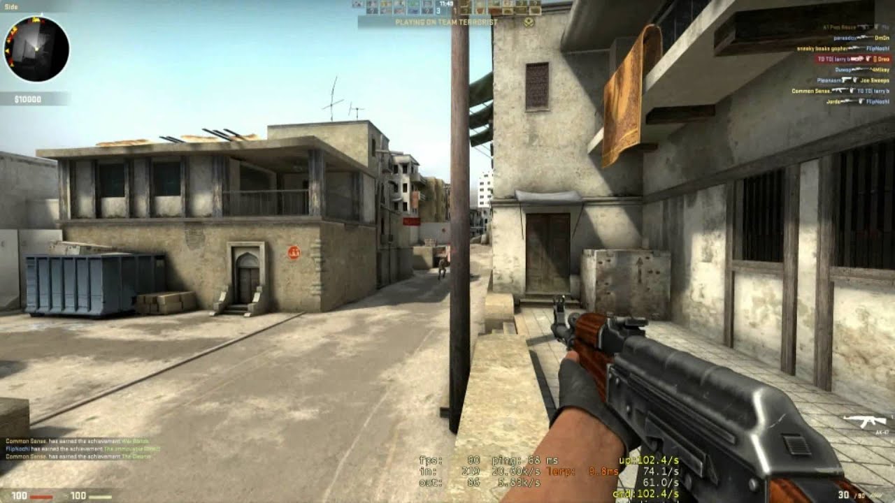 Counter Strike: Global Offensive Beta Gameplay [Dust 2 Deathmatch]