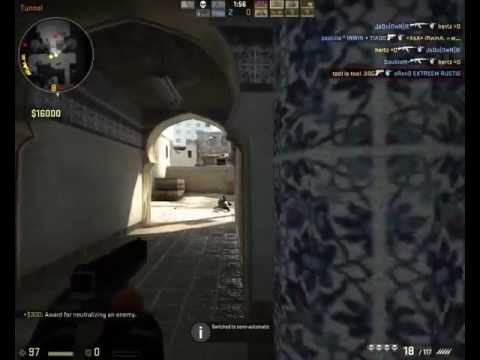 Counter-Strike Global Offensive Glock action DM