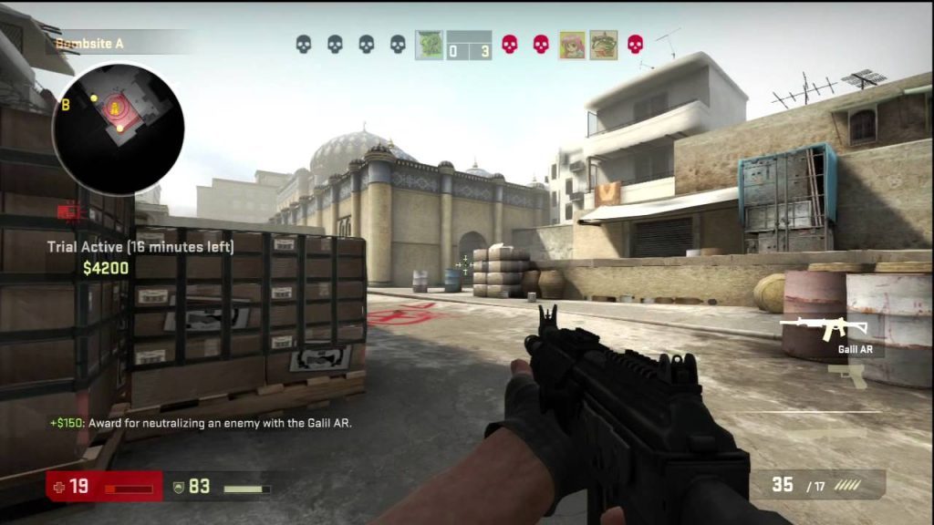 Counter-Strike: Global Offensive (Xbox 360 Gameplay)