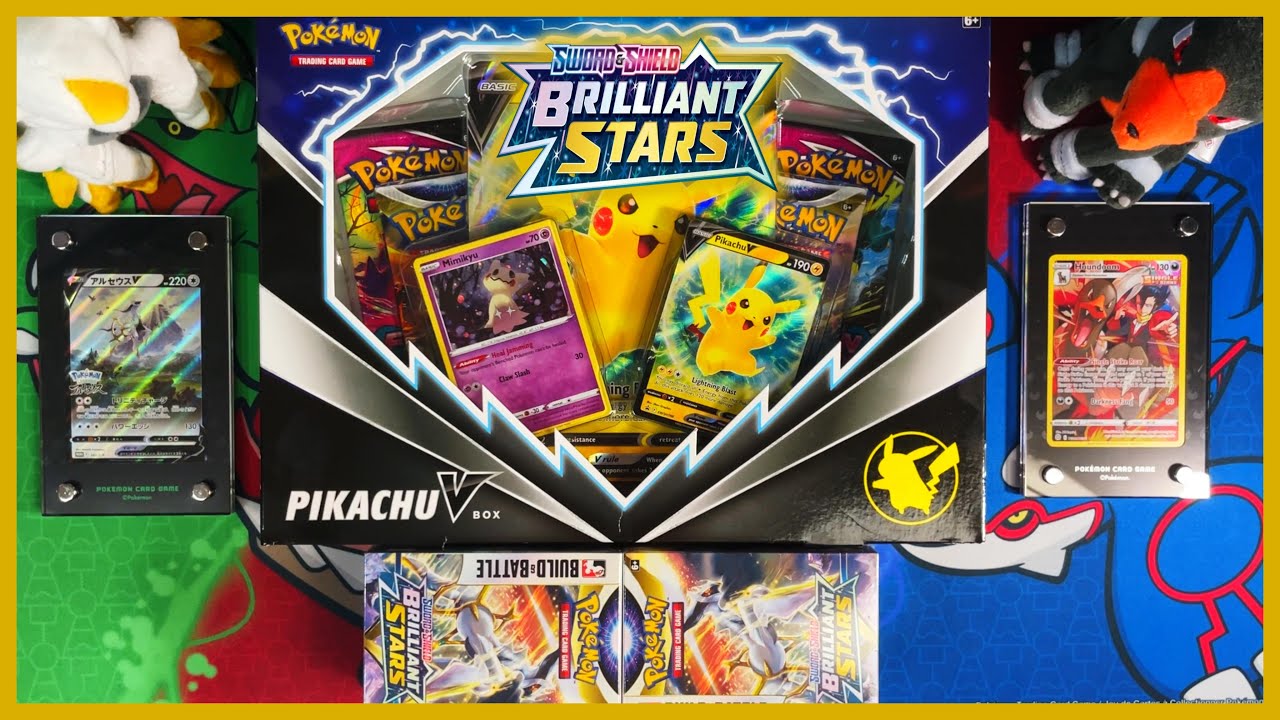 *Crazy Error Packs!* Pokemon Pikachu V Box And Brilliant Stars Build & Battle Kits *OPENING*