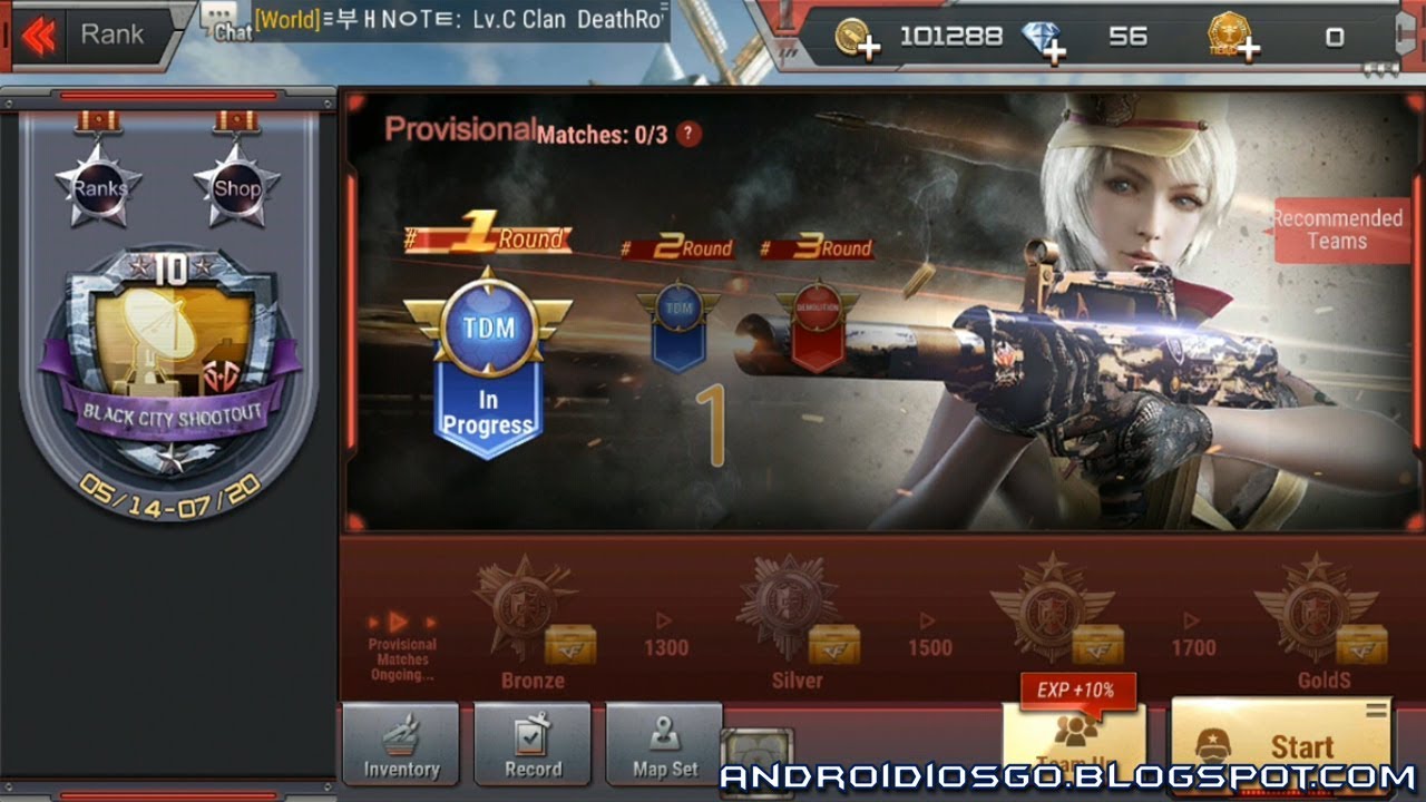 CrossFire: Legends - PVP (TDM Mode) Gameplay Android/iOS