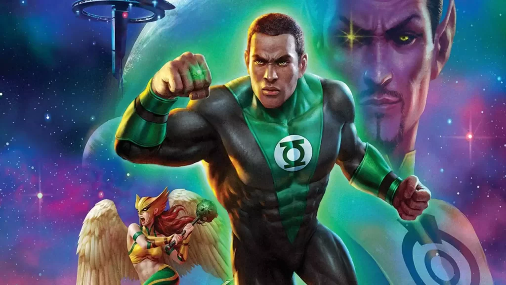 DC's Justice League heroes against killer aliens Trailer for the comic actioner Green Lantern Beware My Power - Cinema News