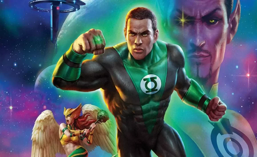 DC's Justice League heroes against killer aliens Trailer for the comic actioner Green Lantern Beware My Power - Cinema News