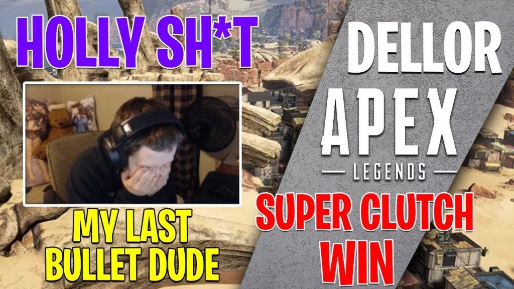 DELLOR GOES SUPER SAYAN WINNING A CLUTCH GAME IN APEX LEGENDS