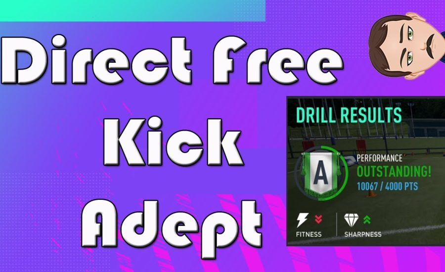 DIRECT FREE KICK ADEPT - FIFA 21 How to Get an "A" Rating in Training