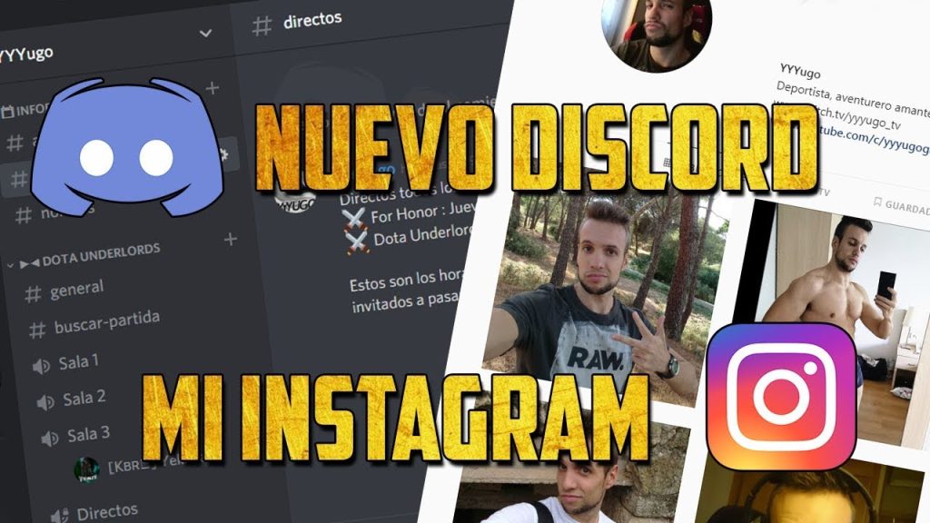 DISCORD OFICIAL DEL CANAL Y EL INSTAGRAM DE YYYUGITO