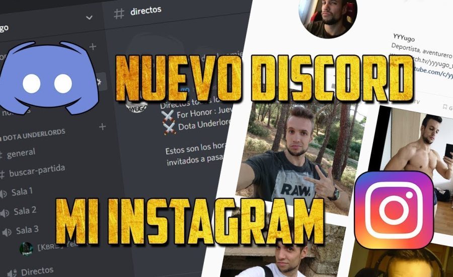 DISCORD OFICIAL DEL CANAL Y EL INSTAGRAM DE YYYUGITO