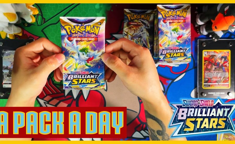 *Day 13 Pack 13* Pokemon Brilliant Stars Opening A Booster Pack A Day Until I Complete My Master Set