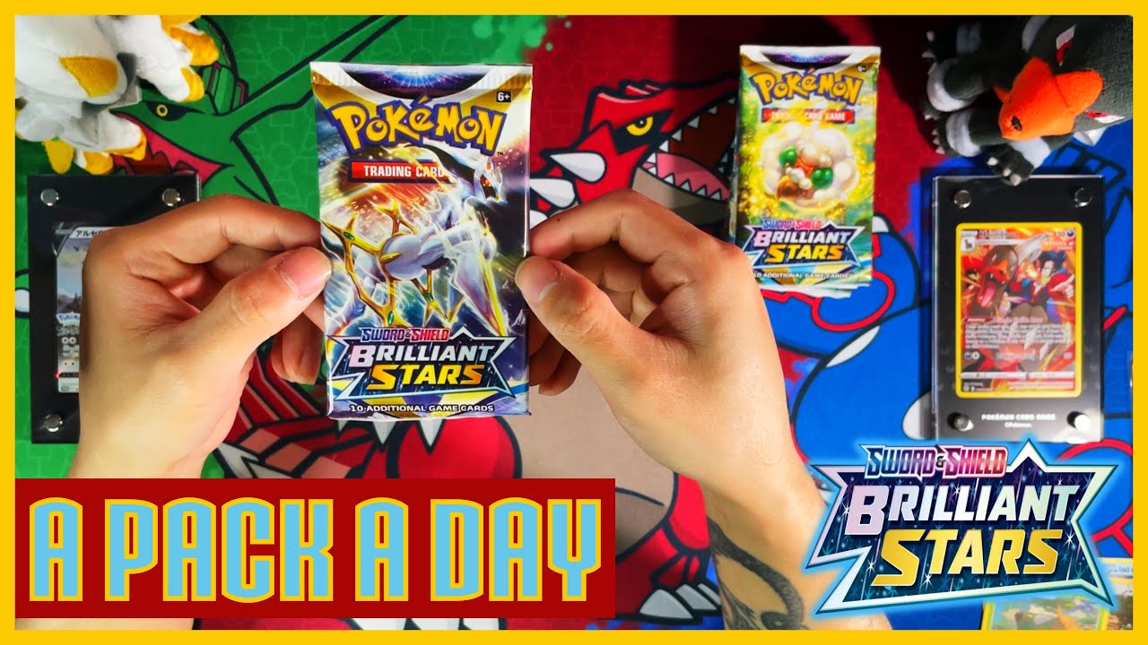*Day 30 Pack 30* Pokemon Brilliant Stars Opening A Booster Pack A Day Until I Complete My Master Set