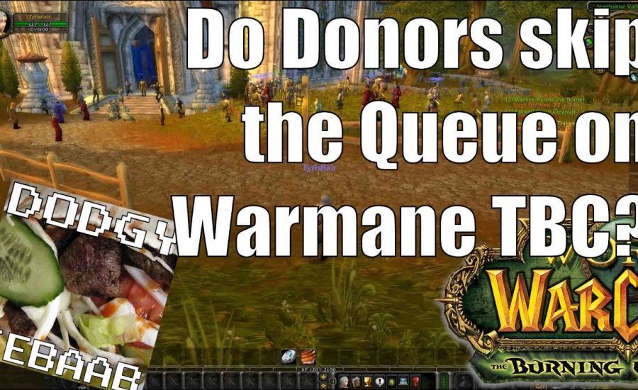 Do donors Skip the Queue on Warmane TBC