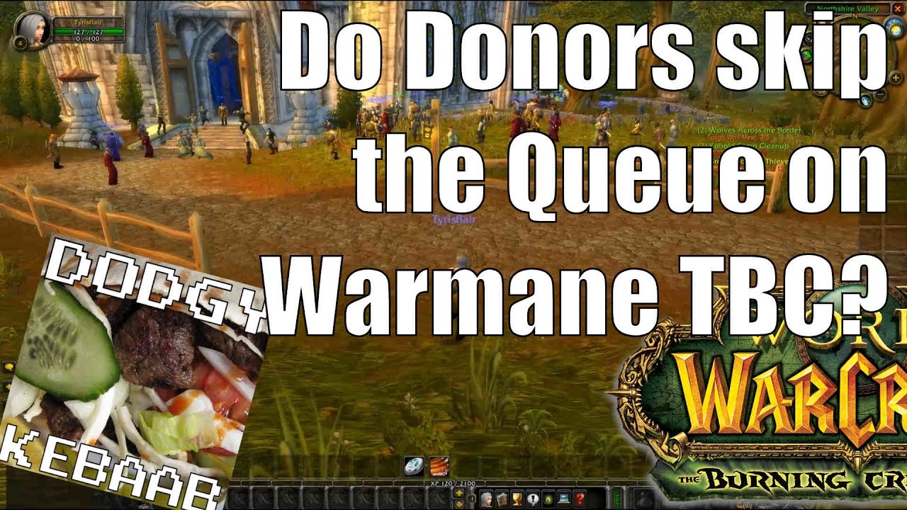 Do donors Skip the Queue on Warmane TBC