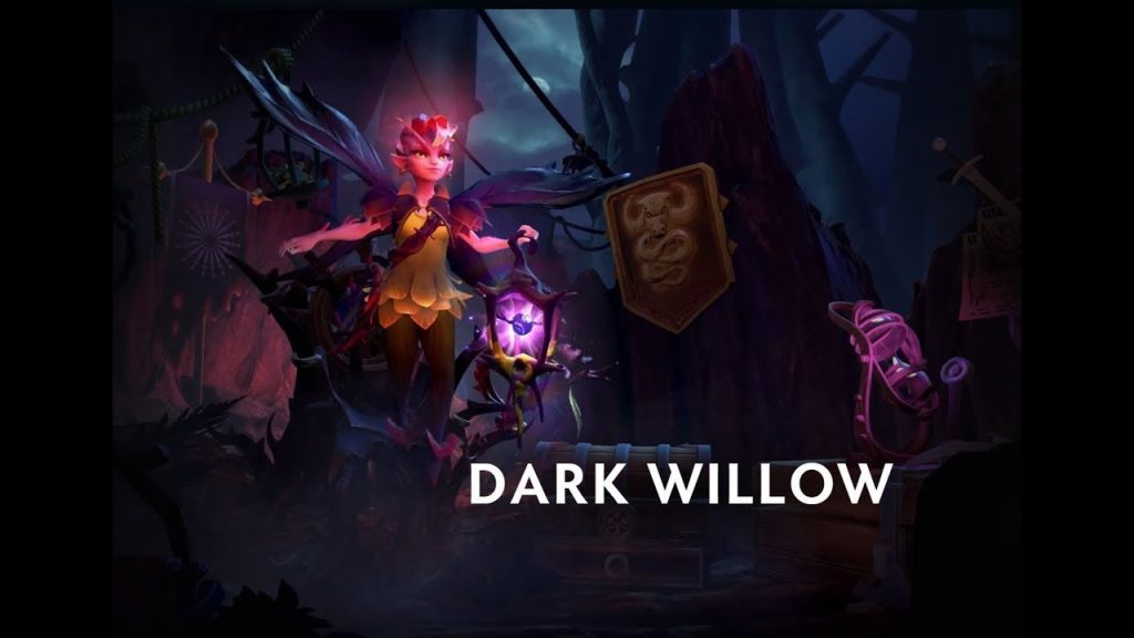 Dota 2 7.07 New Hero  Dark Willow (Ranged, Support)