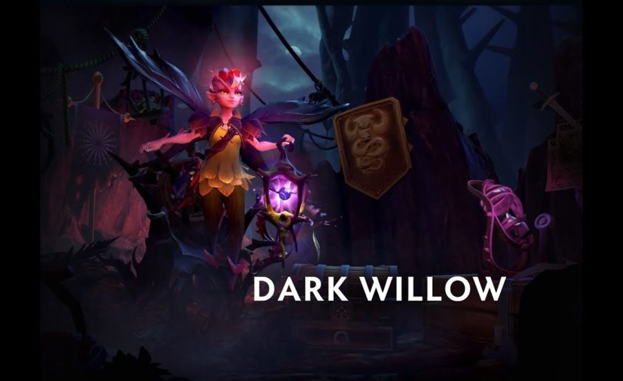 Dota 2 7.07 New Hero  Dark Willow (Ranged, Support)
