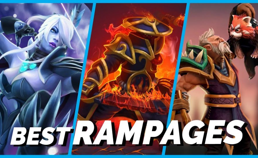 Dota 2 Best Rampages Drow Ranger, Ember Spirit & Lone Druid (2021)