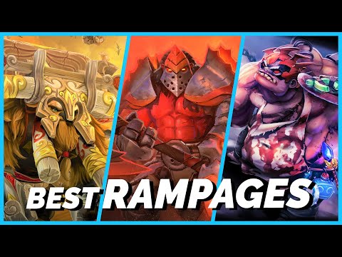 Dota 2 Best Rampages Earthshaker, Axe & Pudge (2021)