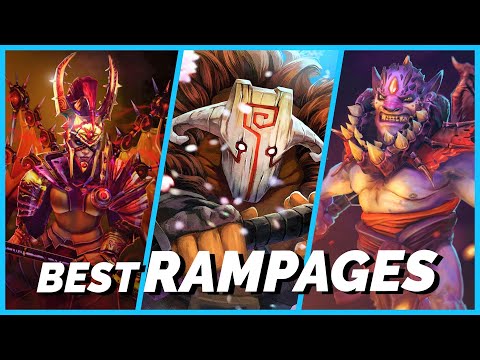 Dota 2 Best Rampages Legion Commander, Juggernaut & Lion (2021)