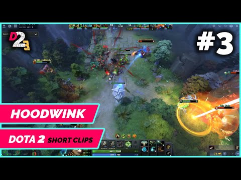 Dota 2 Hoodwink Rampage Short Clips 2021 #3