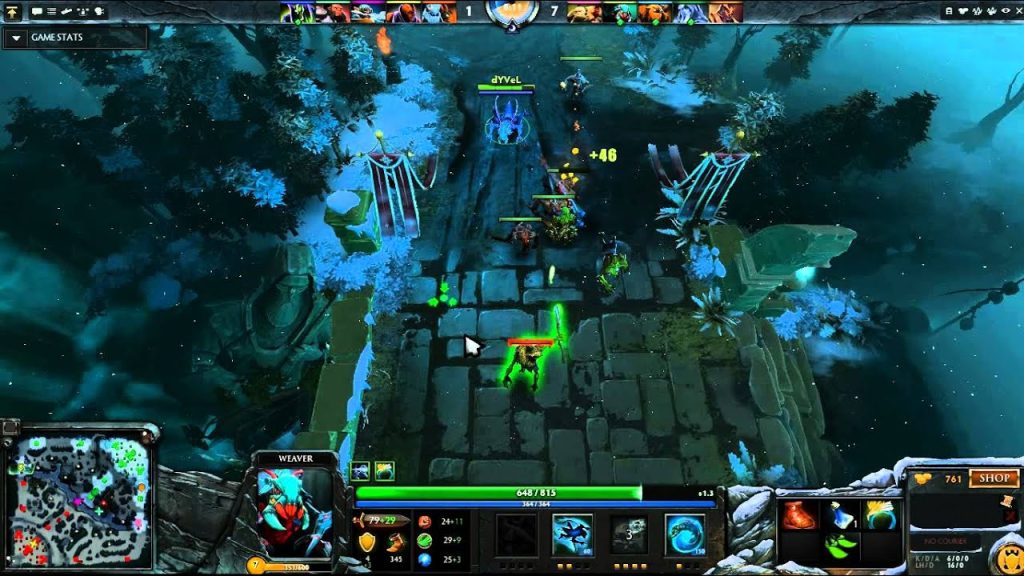 Dota 2 - Weaver gameplay HD