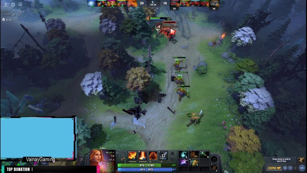 Dota 2 gameplay