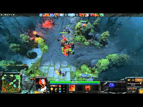 Dota 2 gameplay INTENSE WAR dires vs radiants