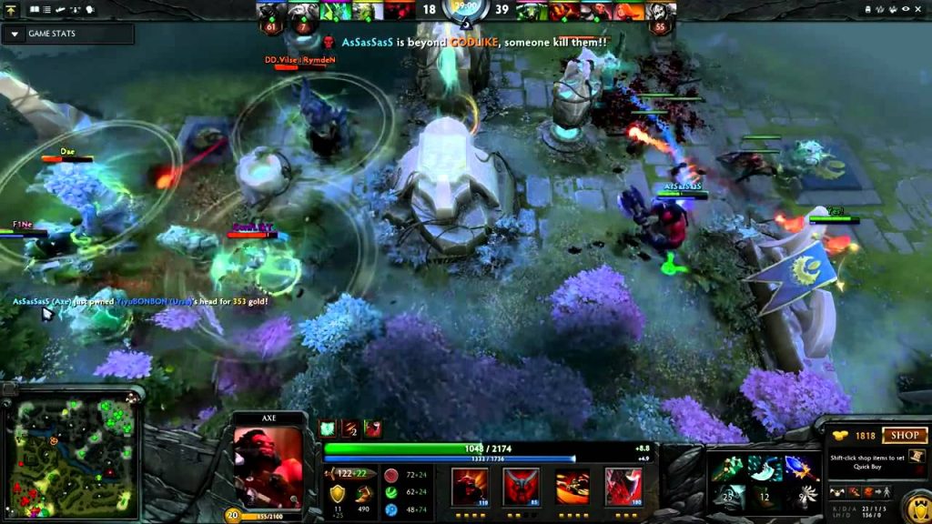 Dota 2   w33 plays Axe  top 1  2 solo mmr    Ranked Match