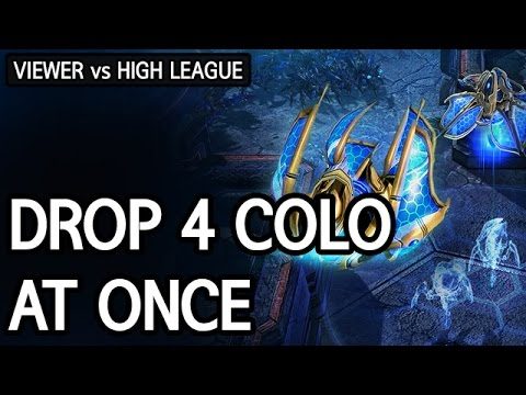 Drop at least 4 Colossus at once vs Terran l StarCraft 2: Legacy of the Void l Crank