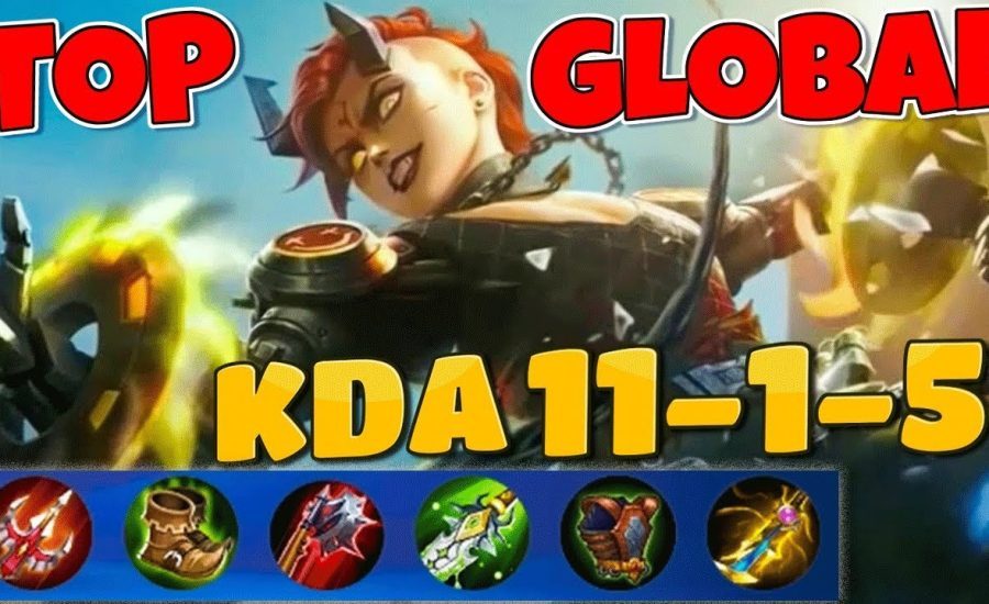 Dyrroth Mobile Legends Top Global Fighter Gameplay Damage Build Item Guide Skils Combo Tips & Tricks