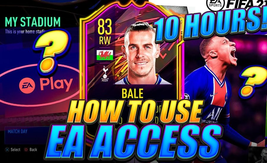 EA ACCESS BEST WAY TO SPEND YOUR 10 HOURS! (EA PLAY) FIFA 21 Ultimate Team