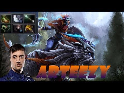 EG.Arteezy Luna   |  Pro  Gameplay | DOta 2