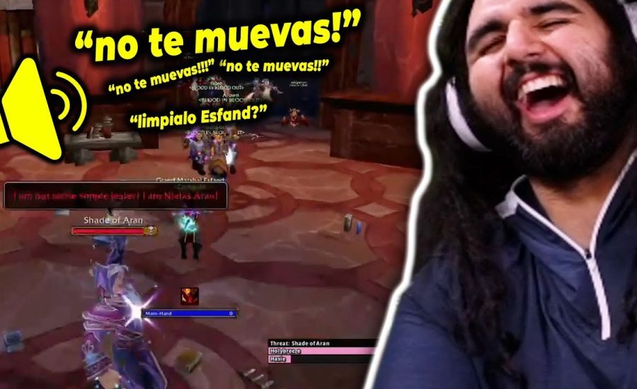 ESFAND JOINS A SPANISH GUILD'S DISCORD (DOESN'T REGRET IT) | Best WoW Classic TBC Moments