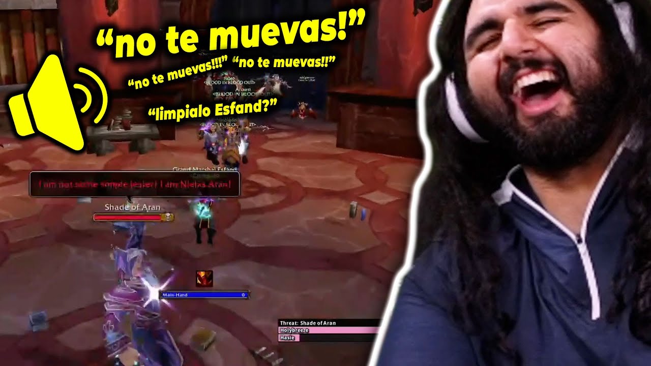 ESFAND JOINS A SPANISH GUILD'S DISCORD (DOESN'T REGRET IT) | Best WoW Classic TBC Moments