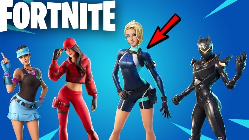 EVERY FEMALE SKIN I OWN IN FORTNITE..