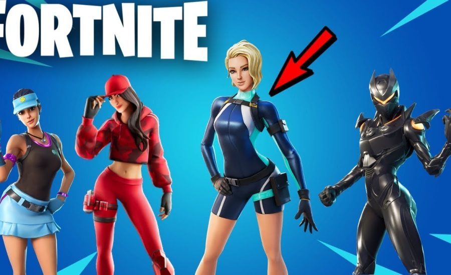 EVERY FEMALE SKIN I OWN IN FORTNITE..