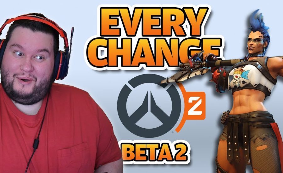 EVERY HERO CHANGE in the NEW Overwatch 2 Beta!!!!!!