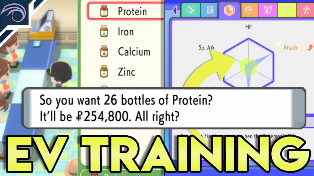 EVERY METHOD HOW TO EV TRAIN in Pokemon Brilliant Diamond Shining Pearl EV Training Guide