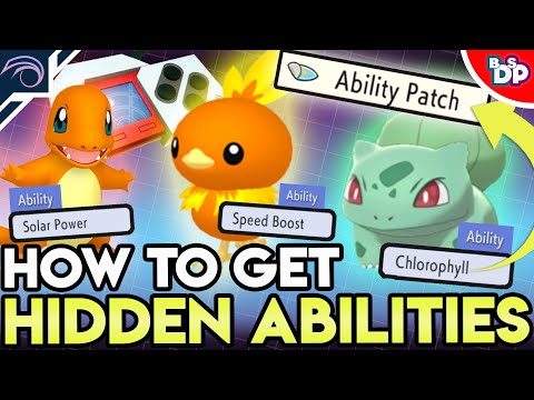 EVERY METHOD HOW TO GET HIDDEN ABILITY POKEMON in Brilliant Diamond and Shining Pearl