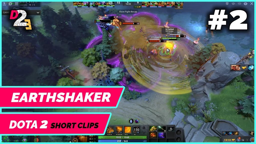 Earthshaker Rampage | Dota 2 Short Clips 2021 #2