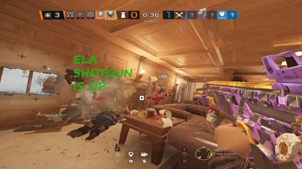 Ela's Shotgun (F***Gun) is OP | Rainbow Six Siege - Ela Gameplay.