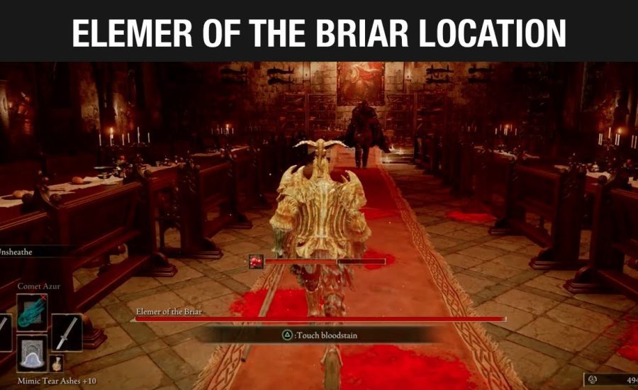 Elemer of the Briar Location - Elden Ring