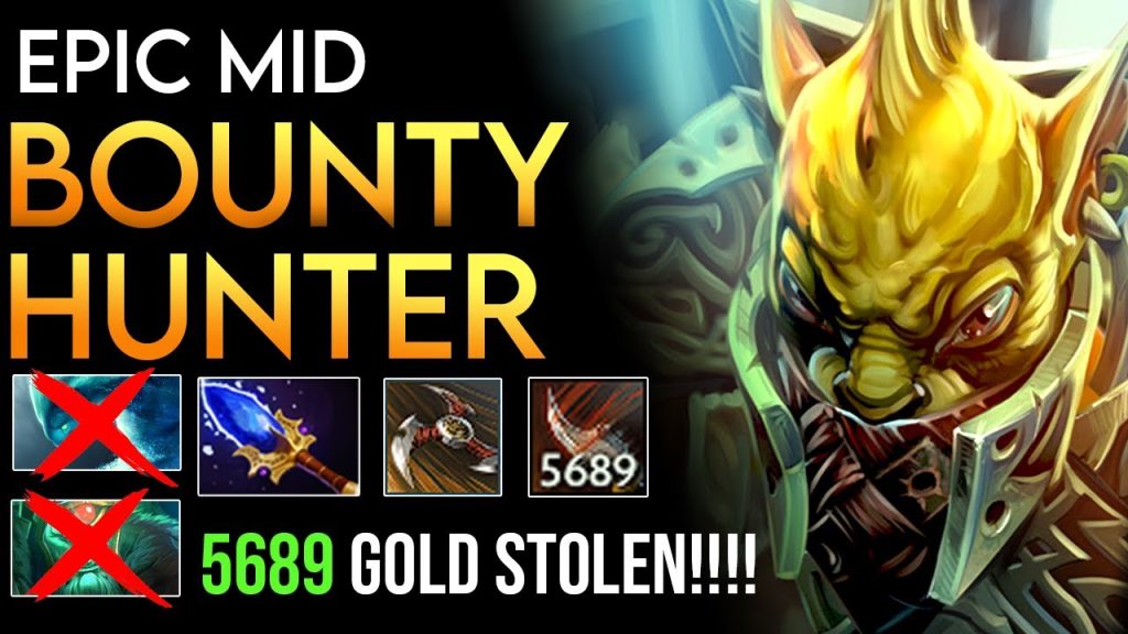 Epic Bounty Hunter Mid | Dota 2 gameplay  #14