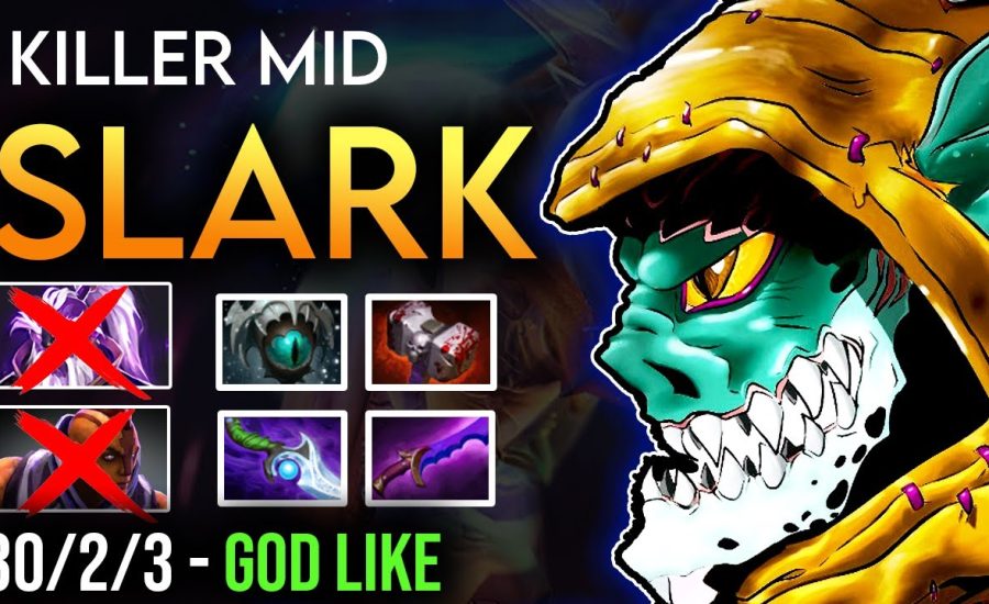 Epic Mid Slark | Dota 2 gameplay  #12