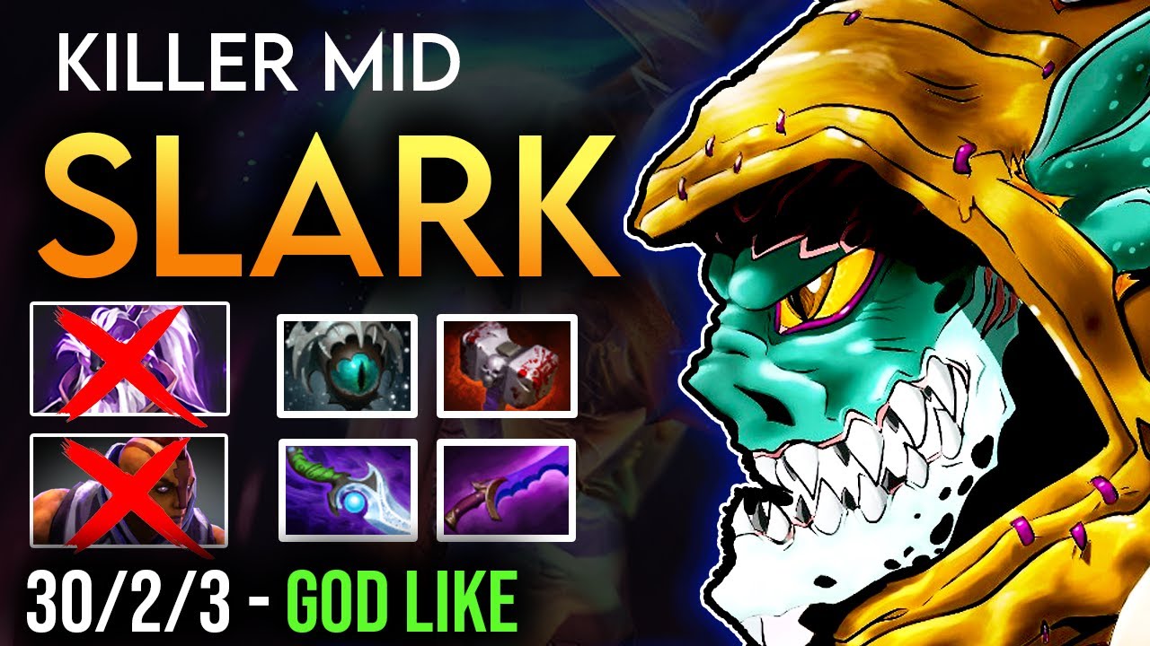 Epic Mid Slark | Dota 2 gameplay  #12