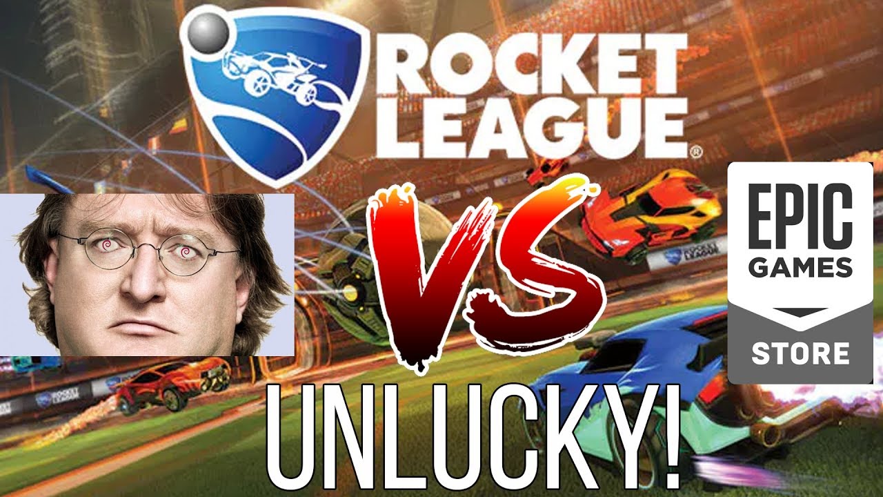 Epic games steals Rocket league from Steam - Gaben not happy